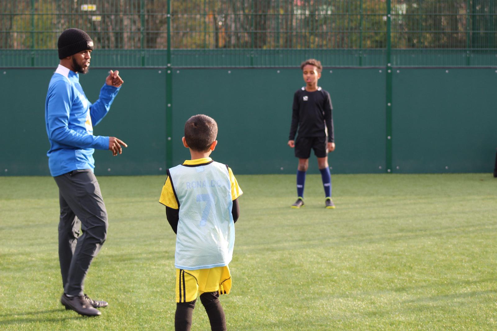 Inspire Football Academy training session